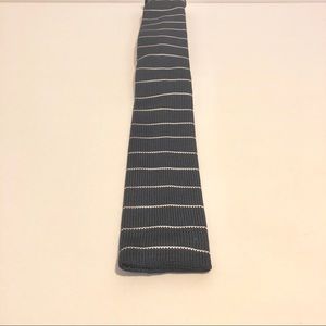 Slim Flat Bottom Esquire Navy Men’s Tie